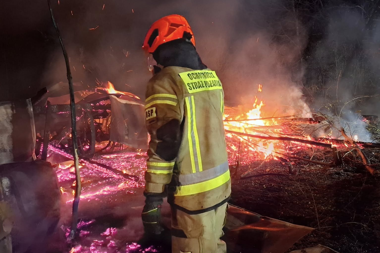 Tragiczny pożar w powiecie opatowskim