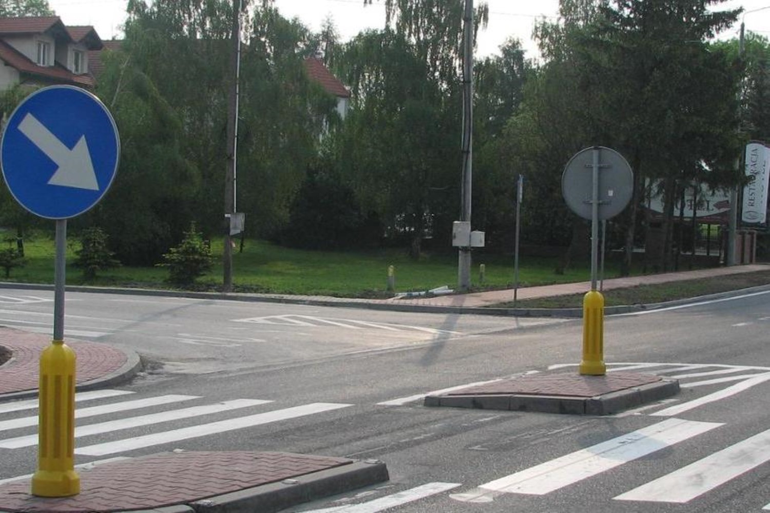 Skrzyżowanie zastąpią rondem