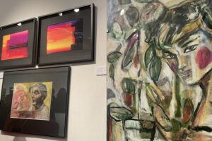 Wystawa w sandomierskim BWA - Radio Kielce Sandomierz. BWA. Wystawa / Fot. Grażyna Szlęzak-Wójcik - Radio Kielce