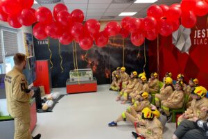 14.01.2026. Końskie. Otwarcie sali edukacyjnej OGNIK / Fot. Magdalena Galas-Klusek - Radio Kielce