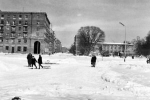 Kielce. Rondo Jerzego Giedroycia. Lata 1956-1960 / źródło: facebook.com/kieleckieinwestycje