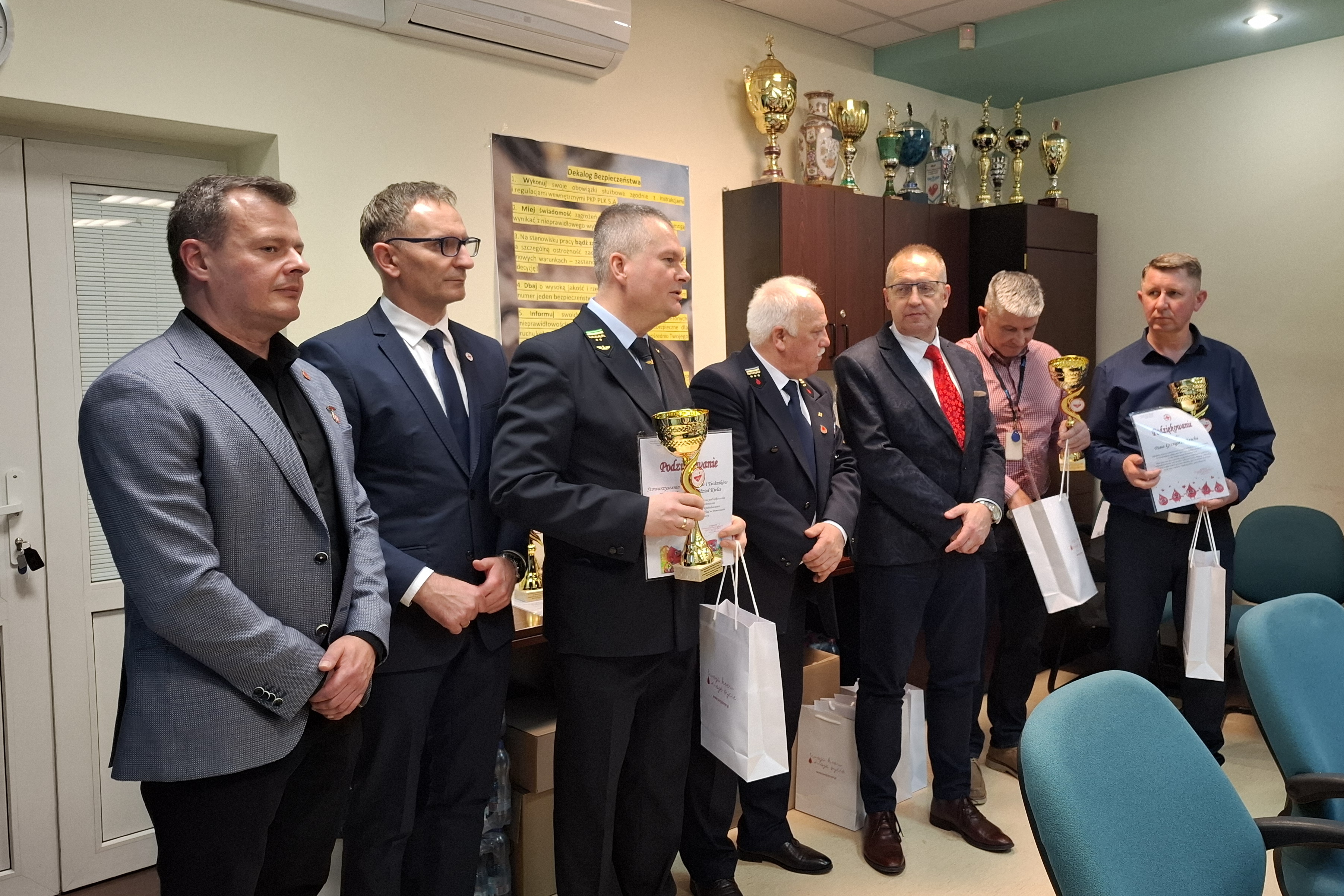 Kolejarze ratują życie