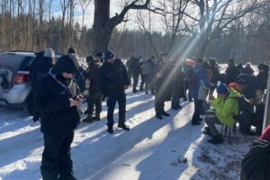 31.01.2026. XI Marsz Szlakiem Powstańców Styczniowych / Fot. Grażyna Szlęzak-Wójcik - Radio Kielce