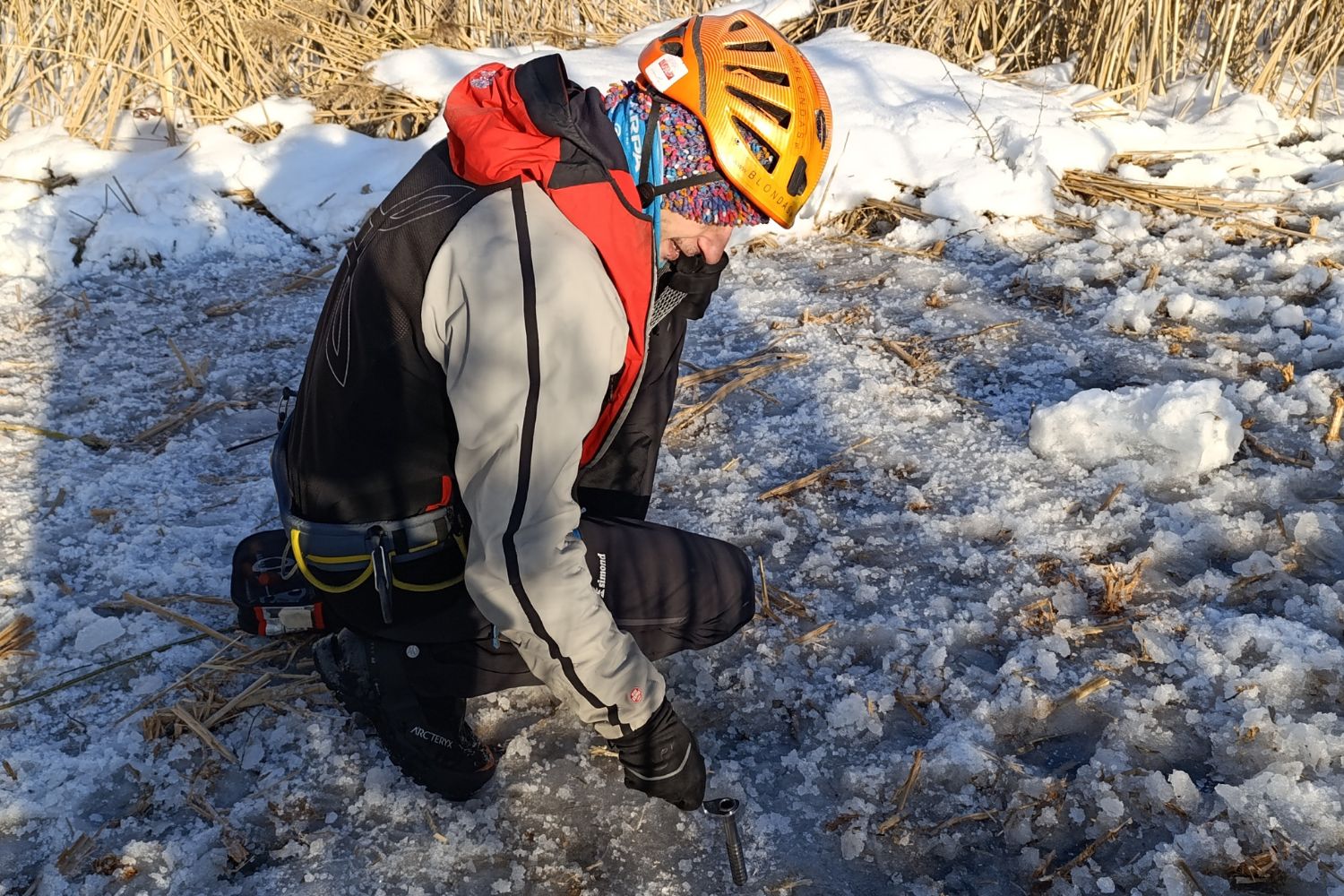 18.01.2026 Kielce. Lodospad na Kadzielni / Fot. Magdalena Bielak - Radio Kielce