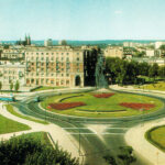 Kielce. Rondo Jerzego Giedroycia. Lata 1965-1970 / źródło: facebook.com/kieleckieinwestycje