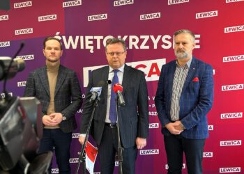 13.01.2026. Kielce. Konferencja Nowej Lewicy / Fot. Marcin Marszałek - Radio Kielce
