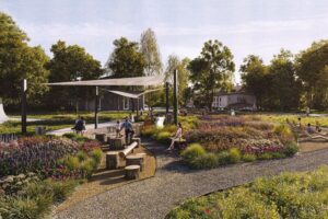 Skwer Niziurskiego - wizualizacja