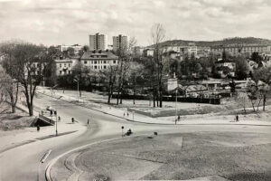 Kielce. Rondo Jerzego Giedroycia. Lata 1965-1970 / źródło: fotopolska.eu