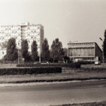 Kielce. Rondo Jerzego Giedroycia. Wrzesień 1975 / źródło: fotopolska.eu; fot. Andrzej Wyczałkowski