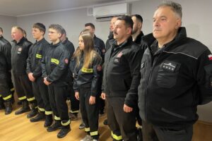 OSP w Chodkowie otrzymała nagrodę za oddanie 99,336 litrów krwi w ramach akcji „Przelewamy krew dla mieszkańców województwa świętokrzyskiego” / Fot. Grażyna Szlęzak-Wójcik - Radio Kielce