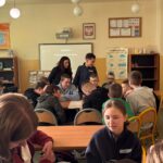 15.01.2026. Krajno. Zespołu Szkolno- Przedszkolnego w Krajnie. Warsztaty prowadzone przez Centrum Edukacji Medialnej działające przy Radiu Kielce p.n. „Różne oblicza hejtu. Jak z nim walczyć i budować kulturę szacunku?” / Fot. Emilia Nowak - Radio Kielce