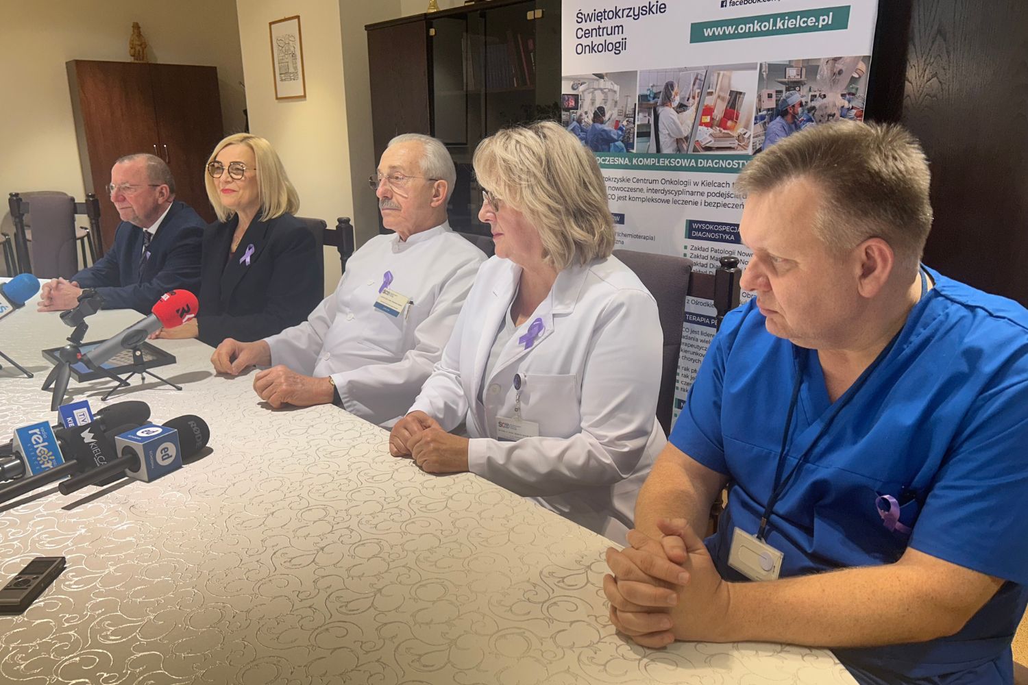 04.02.2026. Kielce. Świętokrzyskie Centrum Onkologii. Konferencja / Fot. Iwona Murawska-Bujnowicz - Radio Kielce