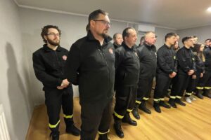 OSP w Chodkowie otrzymała nagrodę za oddanie 99,336 litrów krwi w ramach akcji „Przelewamy krew dla mieszkańców województwa świętokrzyskiego” / Fot. Grażyna Szlęzak-Wójcik - Radio Kielce