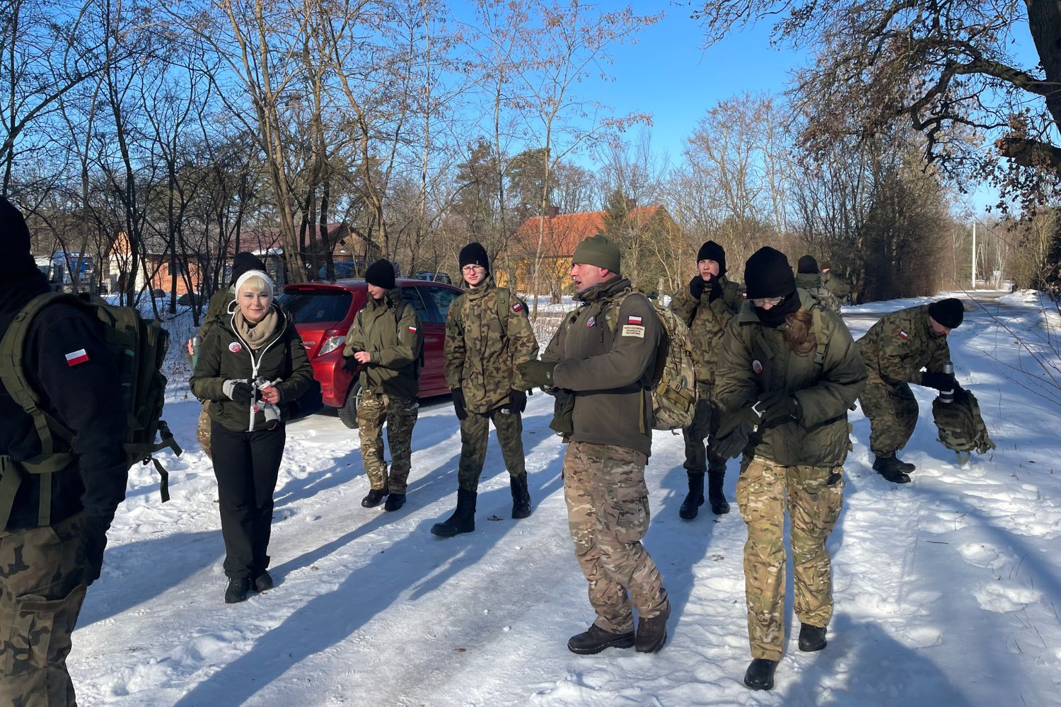 31.01.2026. XI Marsz Szlakiem Powstańców Styczniowych / Fot. Grażyna Szlęzak-Wójcik - Radio Kielce