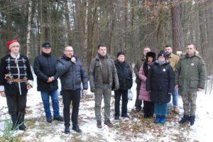 16.01.2026. Lipie. XXII Złaz powstańczy na polane Karola Kality Rębajły / Fot. UG Brody