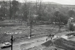 Kielce. Rondo Jerzego Giedroycia. Lata 1958-1962 / źródło: facebook.com/kieleckieinwestycje
