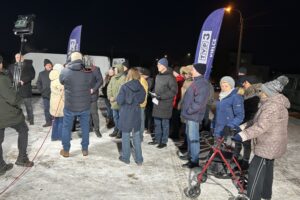 INTERWENCJA. Obwodnica podzieli osiedle w Ostrowcu Świętokrzyskim? - Radio Kielce 07.01.2025. Ostrowiec Świętokrzyski. Interwencja / Fot. Michał Pastuszka - Radio Kielce