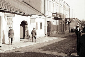 Kielce. Ulica Bodzentyńska. Lata 1970-1975 / źródło: fotopolska.eu; fot. Andrzej Wyczałkowski