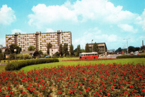 Kielce. Rondo Jerzego Giedroycia. Lata 1975-1978 / źródło: fotopolska.eu