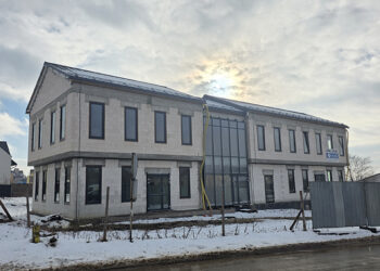 15.01.2026. Pińczów. Budowa nowego ośrodka zdrowia / Fot. Marta Gajda-Kruk – Radio Kielce