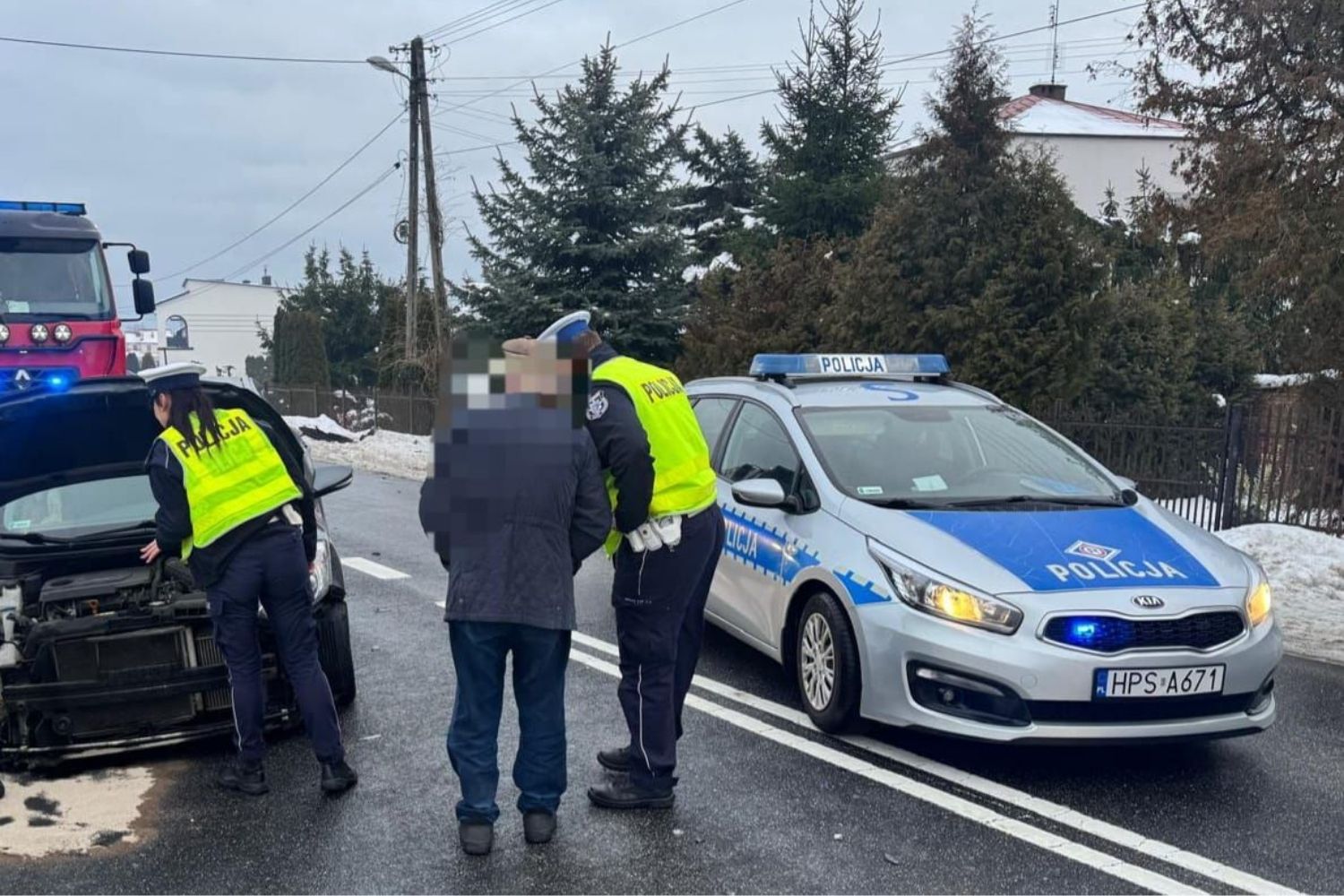 Wypadek w Andruszkowicach. Ranna jedna osoba