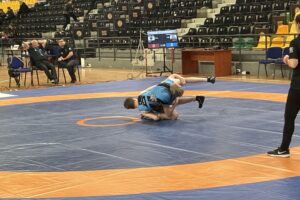 31.01.2026. Kielce. Hala Legionów. I Puchar Polski kadetek i kadetów w stylu wolnym - IX Memoriał Ksawerego Waliszewskiego / Fot. Jakub Rożek - Radio Kielce