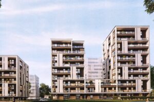 Planowana inwestycja przy ulicy Krakowskiej - wizualizacja