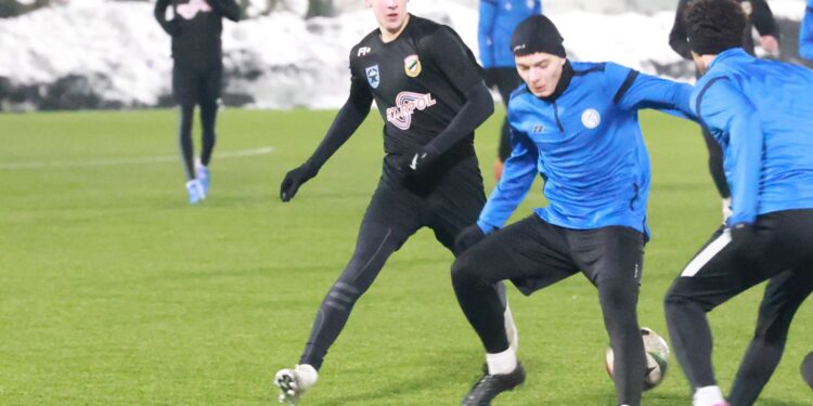 30.01.2026. Łagów. Mecz Moravia Kopalnia Morawica - Star Starachowice / Fot. Karol Kochańczyk