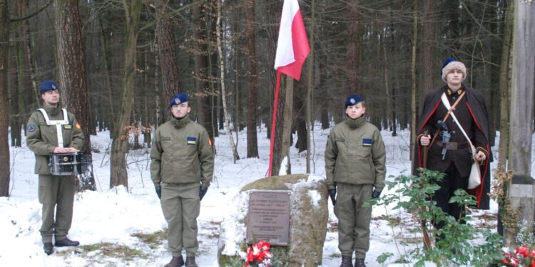 16.01.2026. Lipie. XXII Złaz powstańczy na polane Karola Kality Rębajły / Fot. UG Brody