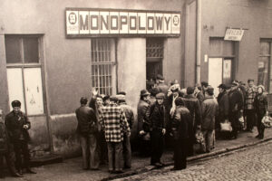 Kielce. Ulica Bodzentyńska. Lata 1982-1985 / źródło: fotopolska.eu