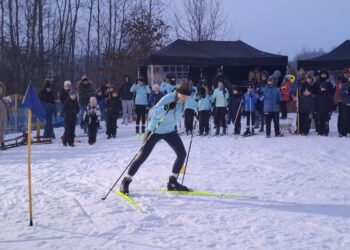 Tumlin. Zakończenie ferii na stoku / Fot. Oliwia Woźniak - Radio Kielce