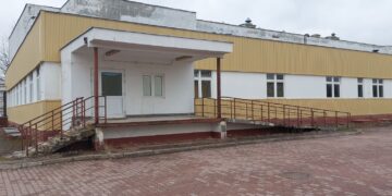 Starachowice. Budynek dawnej pralni adaptowany na ZOL / Fot. Szpital Starachowice