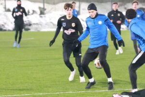 30.01.2026. Łagów. Mecz Moravia Kopalnia Morawica - Star Starachowice / Fot. Karol Kochańczyk