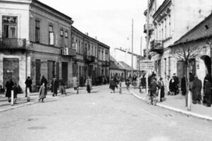 Kielce. Ulica Bodzentyńska. 1941 rok / źródło: fotopolska.eu