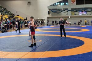 31.01.2026. Kielce. Hala Legionów. I Puchar Polski kadetek i kadetów w stylu wolnym - IX Memoriał Ksawerego Waliszewskiego / Fot. Jakub Rożek - Radio Kielce