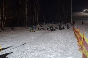 Tumlin. Zakończenie ferii na stoku / Fot. Oliwia Woźniak - Radio Kielce