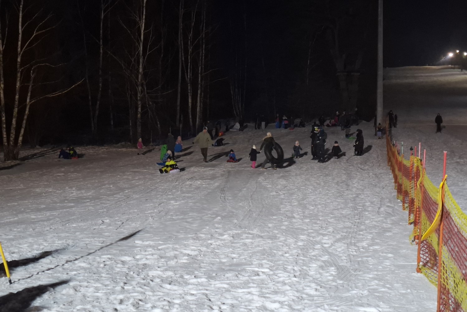 Tumlin. Zakończenie ferii na stoku / Fot. Oliwia Woźniak - Radio Kielce