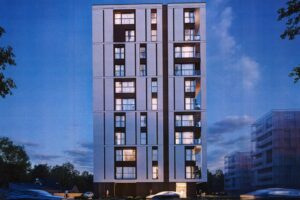 Planowana inwestycja przy ulicy Krakowskiej - wizualizacja