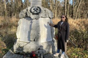 Muzyczne podróże przez świat. Czechy. Śląsk Cieszyński. Żywocice. Na zdjęciu Karin Lednicka / Fot. Jerzy Jop - Radio Kielce