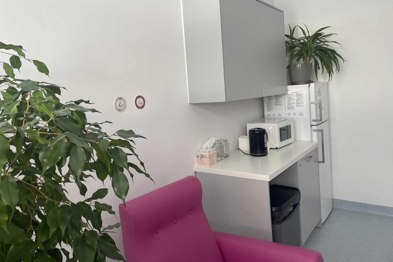 Sandomierz. Pokój dzienny w oddziale ginekologiczno -położniczym / Fot. Grażyna Szlęzak-Wójcik - Radio Kielce