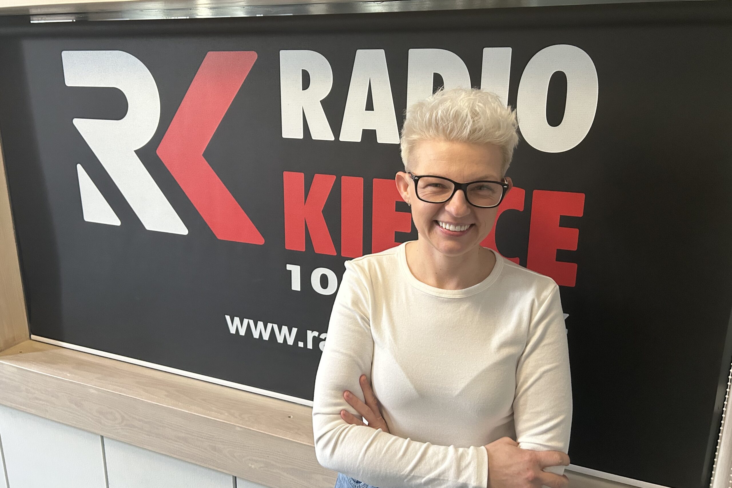 Na zdjęciu: Agnieszka Piwowarczyk - położna / Fot. Iwona Murawska-Bujnowicz - Radio Kielce