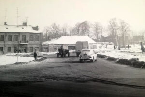Kielce. Rondo Gustawa Herlinga-Grudzińskiego. Lata 1967-1969 / źródło: fotopolska.eu