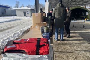 09.01.2026. Staszów. Konferencja prasowa / Fot. Grażyna Szlęzak-Wójcik - Radio Kielce