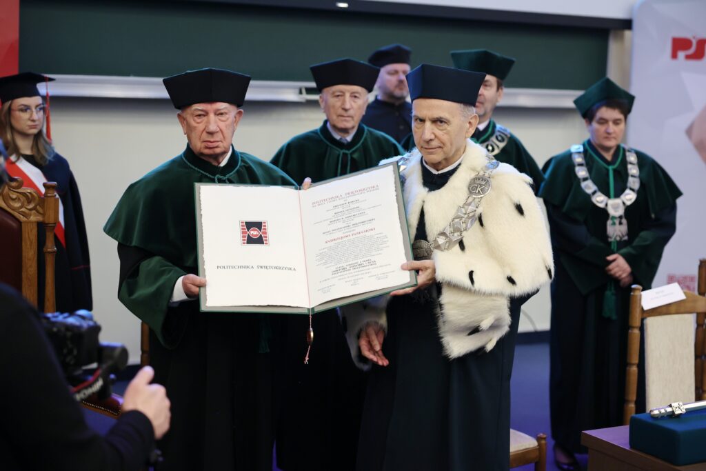 Profesor PŚK z tytułem Doktora Honoris Causa - Radio Kielce Profesor PŚK z tytułem Doktora Honoris Causa - Radio Kielce
