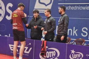 17.01.2026. Suchedniów. Mecz Ligi Mistrzów tenisistów stołowych Bank Spółdzielczy Orlicz 1924 Suchedniów - Orlen Bogoria Grodzisk Mazowiecki / Fot. Maciej Makuła - Radio Kielce