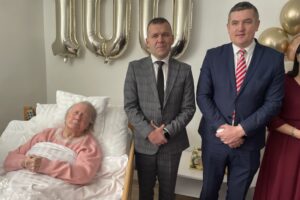 17.01.2026. Lenarczyce. Setne urodziny pani Stanisławy z Lenarczyc / Fot. Grażyna Szlęzak-Wójcik - Radio Kielce