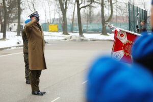 07.02.2026. Kielce. Centrum Przygotowań do Misji Zagranicznych. Przysięga wojskowa / Fot. Fot. Wiktor Taszłow - Radio Kielce