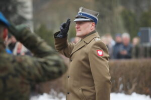 07.02.2026. Kielce. Centrum Przygotowań do Misji Zagranicznych. Przysięga wojskowa / Fot. Fot. Wiktor Taszłow - Radio Kielce