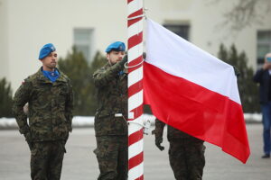 07.02.2026. Kielce. Centrum Przygotowań do Misji Zagranicznych. Przysięga wojskowa / Fot. Fot. Wiktor Taszłow - Radio Kielce