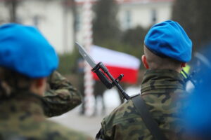 07.02.2026. Kielce. Centrum Przygotowań do Misji Zagranicznych. Przysięga wojskowa / Fot. Fot. Wiktor Taszłow - Radio Kielce